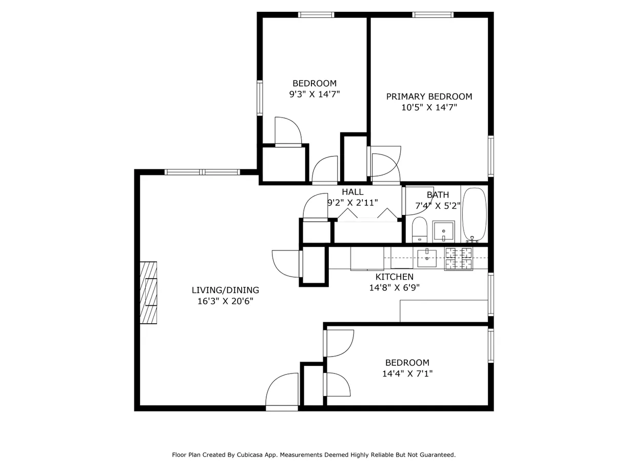 New York City Real Estate | View 34-11 93rd Street, 1A | Floorplan