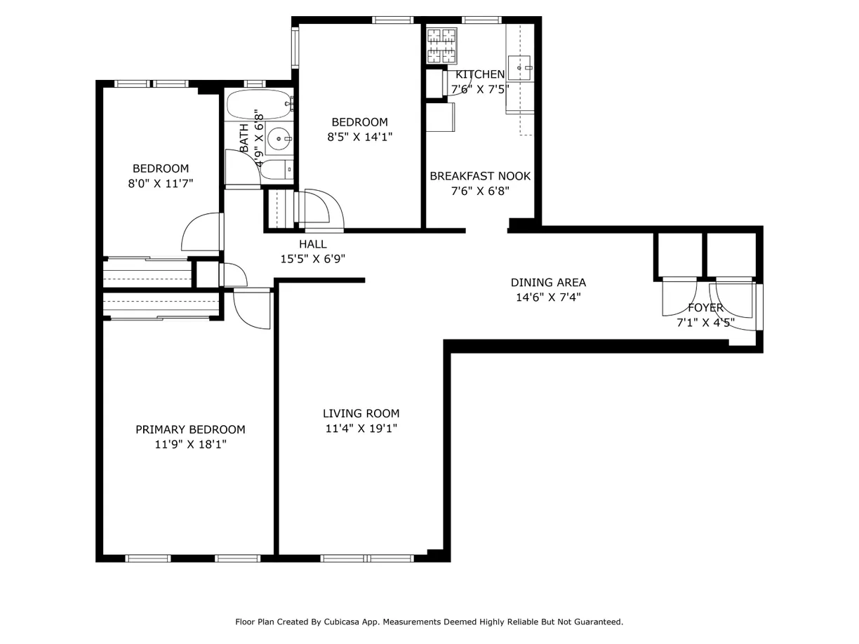 New York City Real Estate | View 33-05 90th Street, 4F | Floorplan