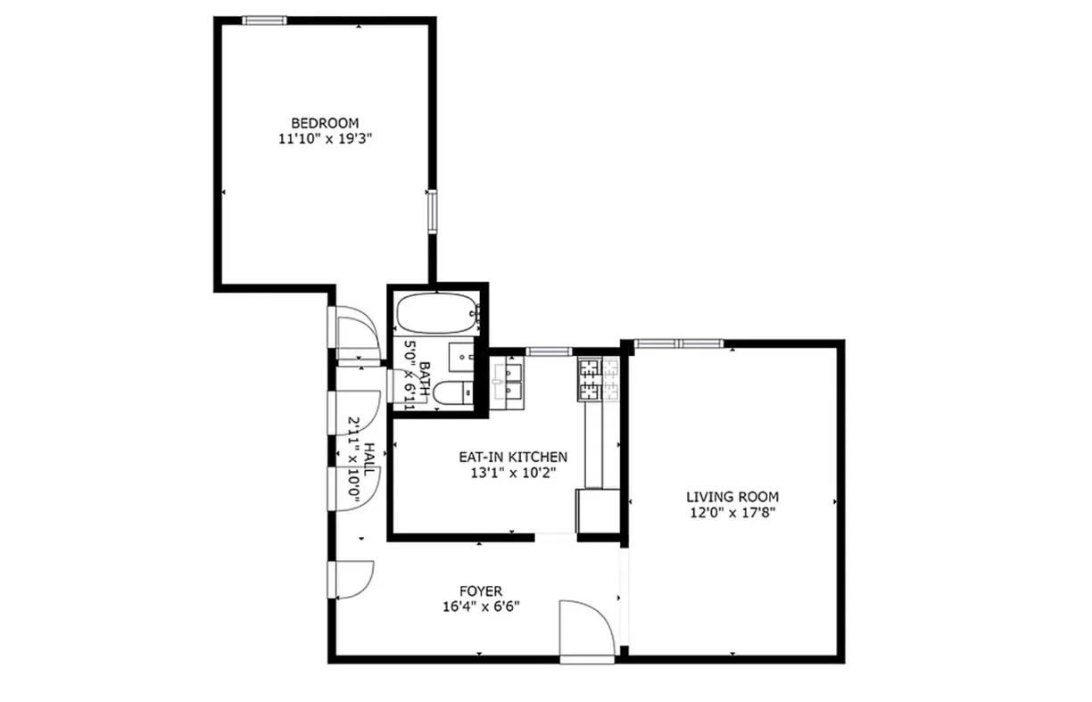 New York City Real Estate | View 2251 Knapp Street, 1C | Floorplan