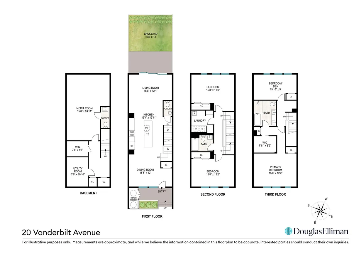 New York City Real Estate | View 20 Vanderbilt Avenue | Floorplan
