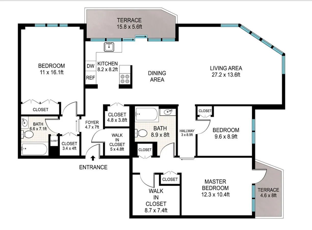 New York City Real Estate | View 50 Lexington Avenue, 20EF | Floorplan
