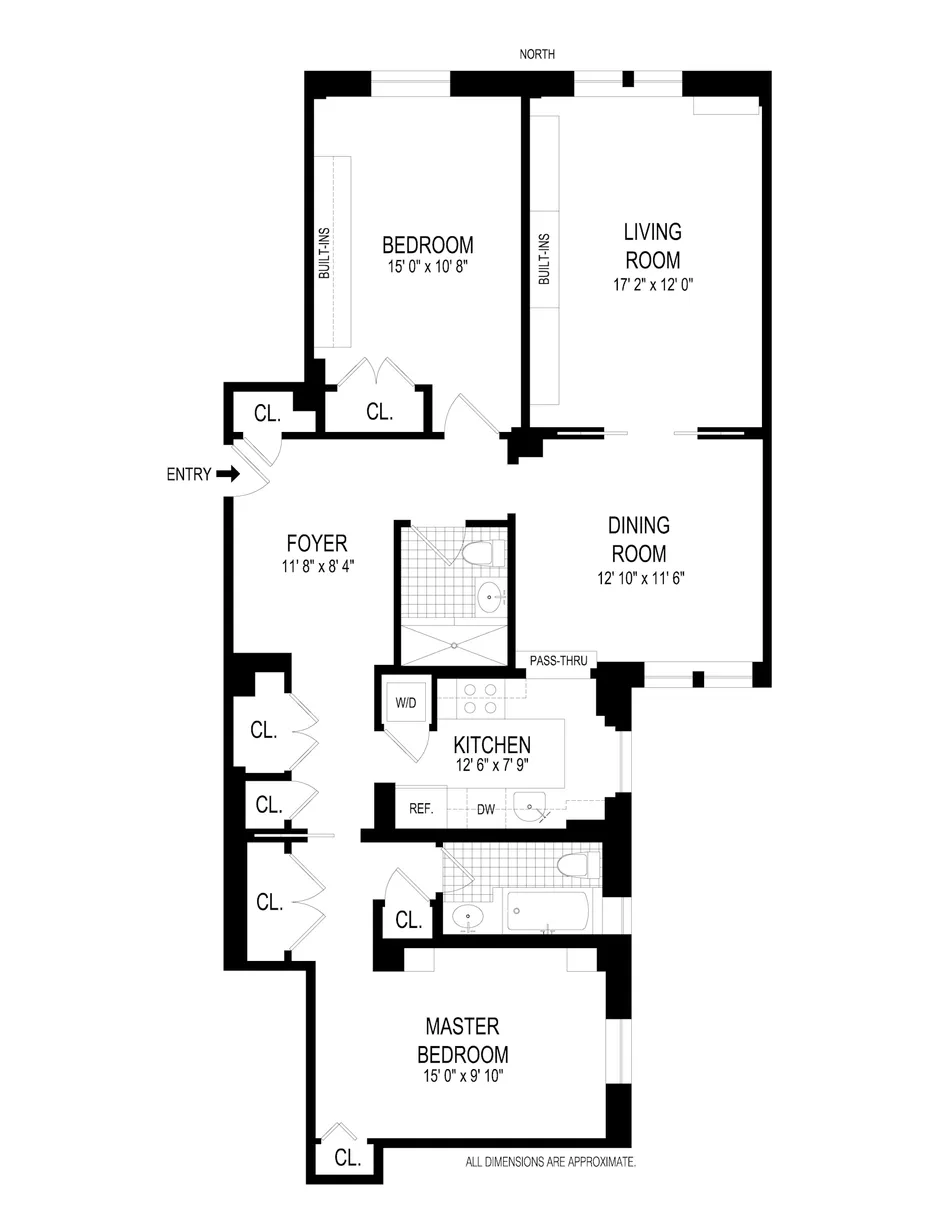 New York City Real Estate | View 532 32 W 111TH Street, 5 | Floorplan