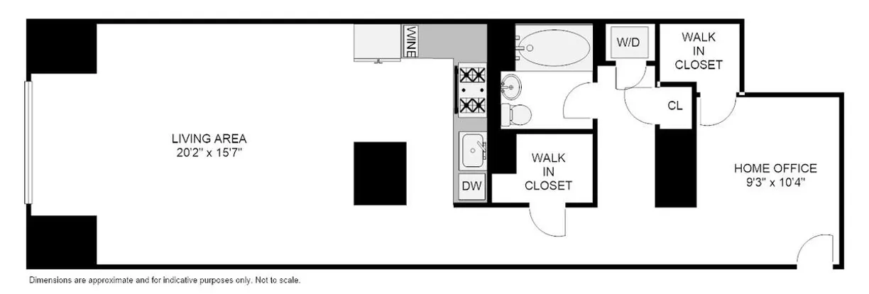 New York City Real Estate | View 247 W 46th Street, 401 | Floorplan