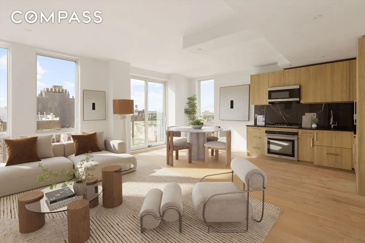 New York City Real Estate | View 136 14th Street, 5B | 1 Bed, 2 Baths