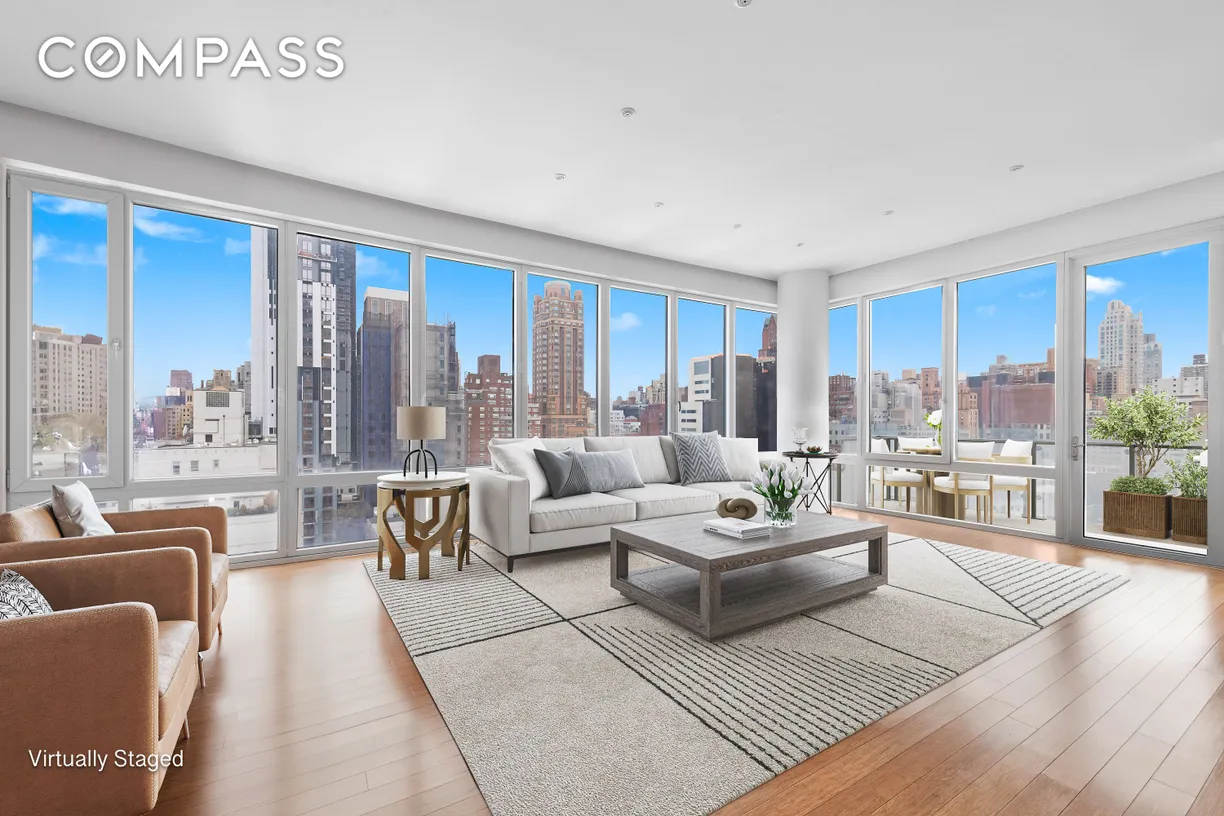 New York City Real Estate | View 255 E 74th Street, 14C | 3 Beds, 4 Baths