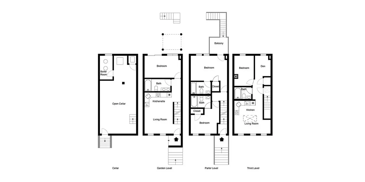 New York City Real Estate | View 81 Hull Street | Floorplan