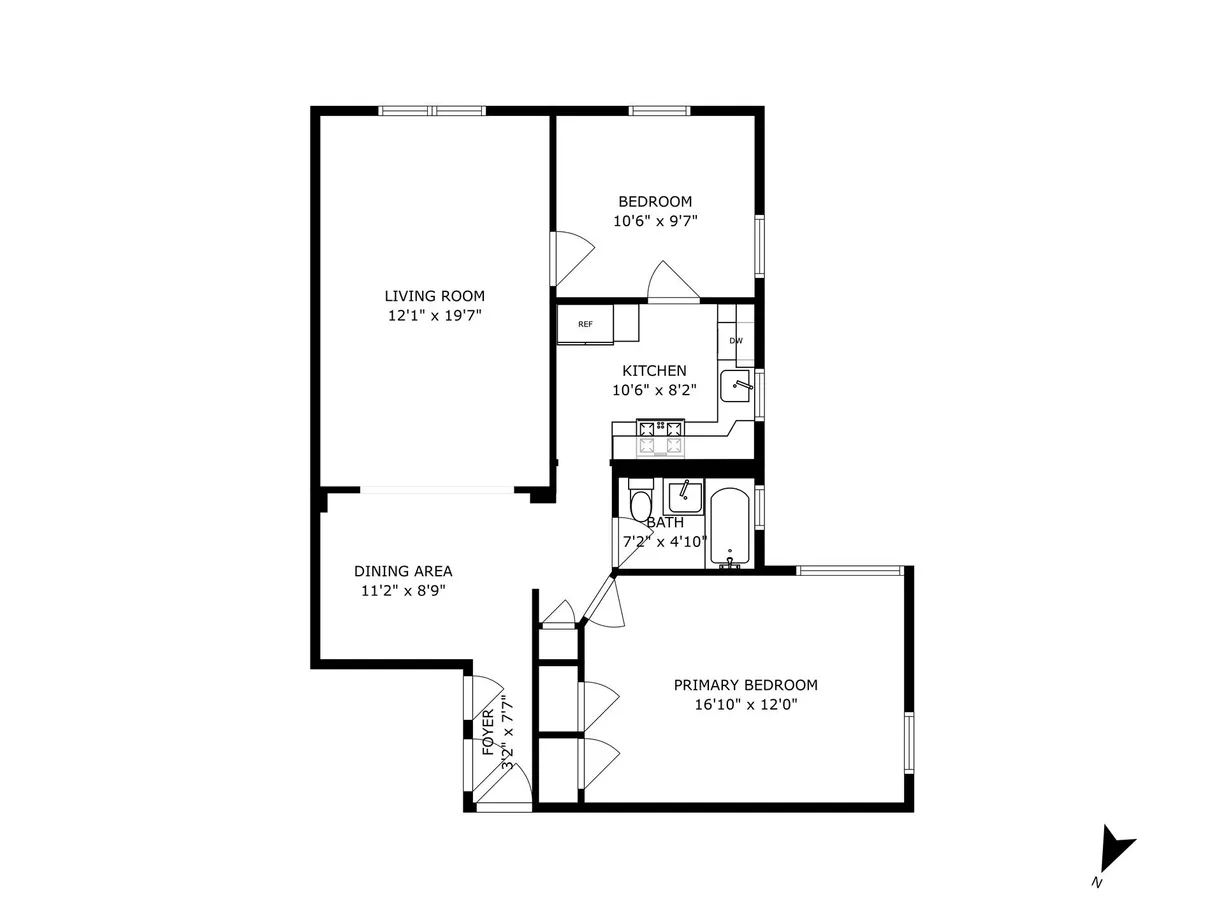New York City Real Estate | View 110-20 71st Avenue, 521 | Floorplan