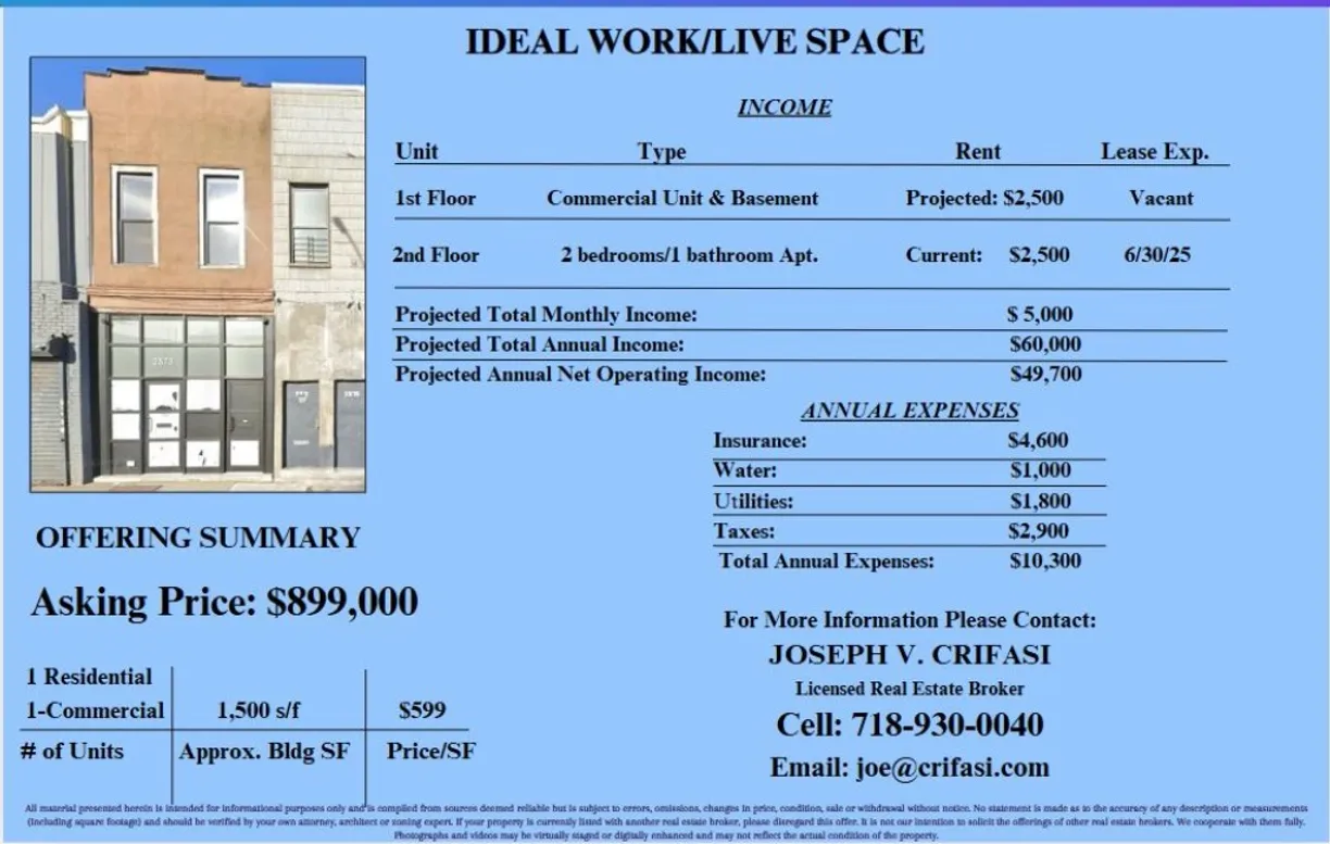 New York City Real Estate | View 2573 Atlantic Avenue | room 1