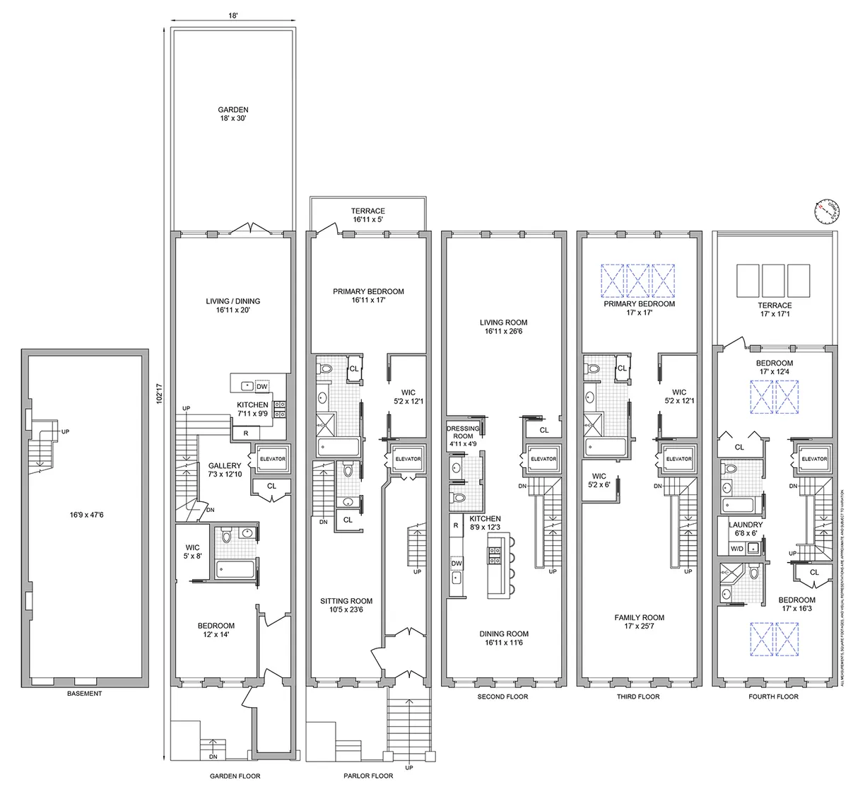 New York City Real Estate | View 55 W 71st Street | Floorplan