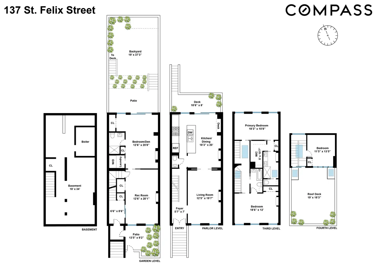 New York City Real Estate | View 137 St Felix Street | Floorplan