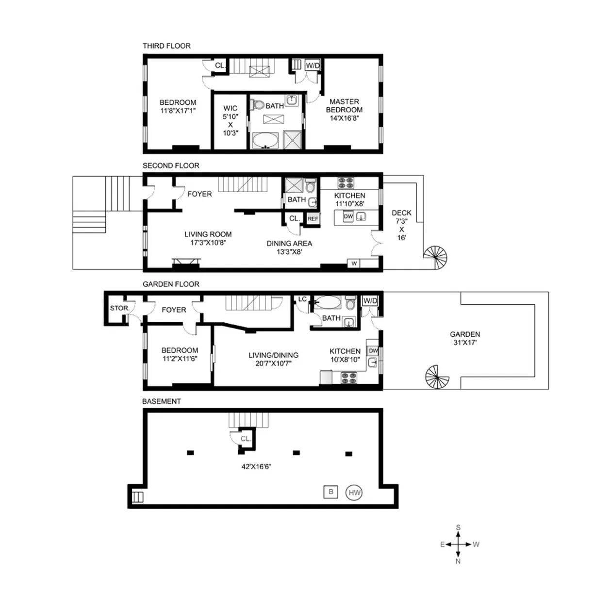 New York City Real Estate | View 6 Virginia Place | Floorplan