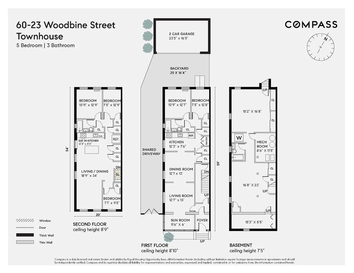 New York City Real Estate | View 60-23 Woodbine Street | Floorplan