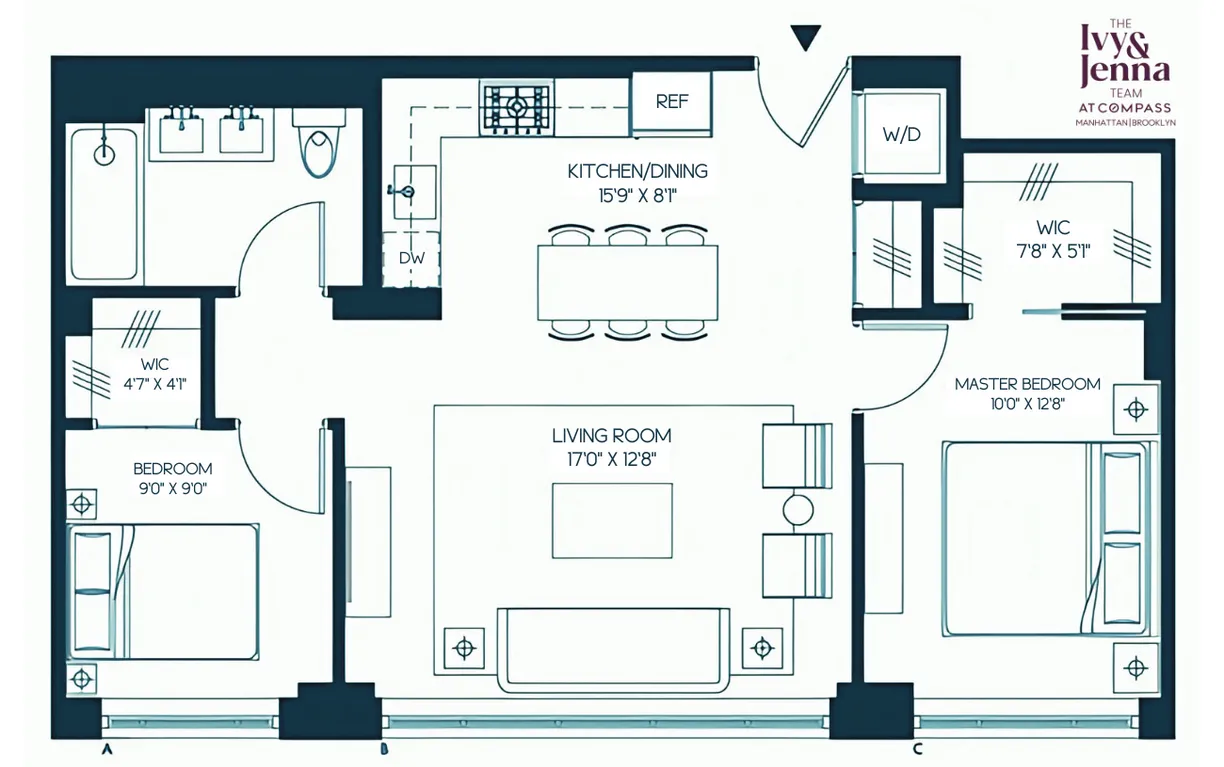 New York City Real Estate | View 229 9th Street, 601 | Floorplan