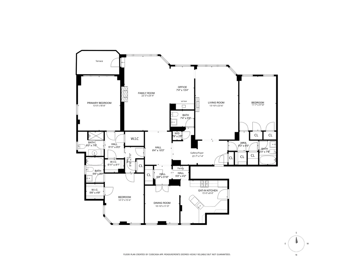 New York City Real Estate | View 1 E 66th Street, 9EF | Floorplan