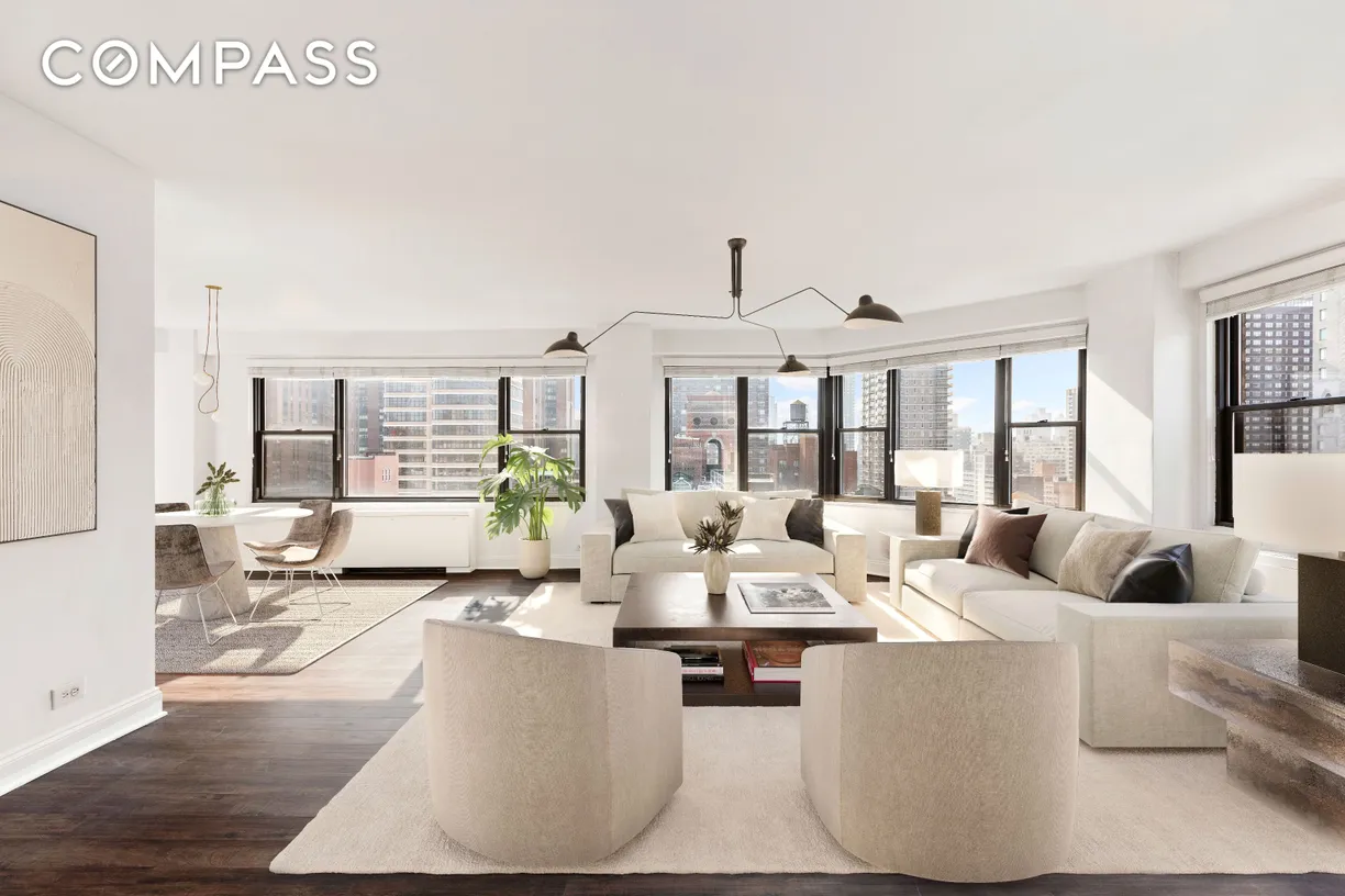 New York City Real Estate | View 120 E 90th Street, 16E | 1 Bed, 2 Baths