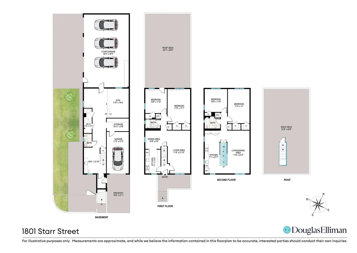 New York City Real Estate | View 1801 Starr Street | Floorplan