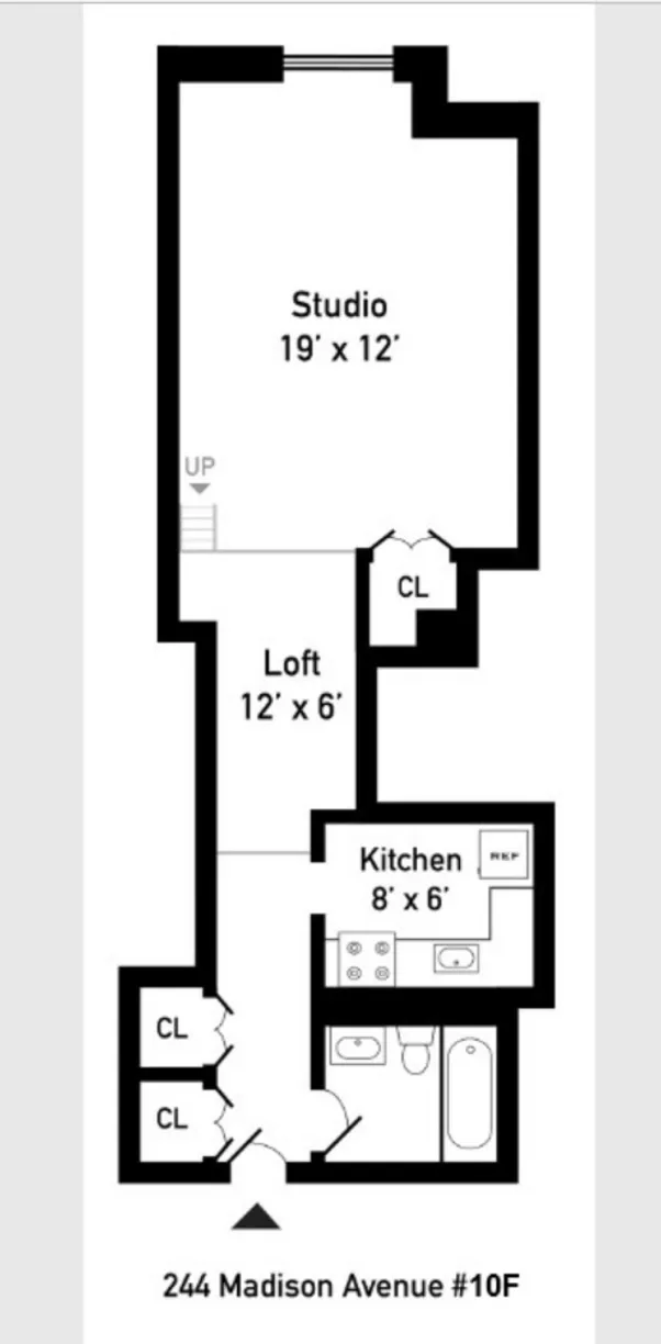 New York City Real Estate | View 244 Madison Avenue, 10F | Floorplan
