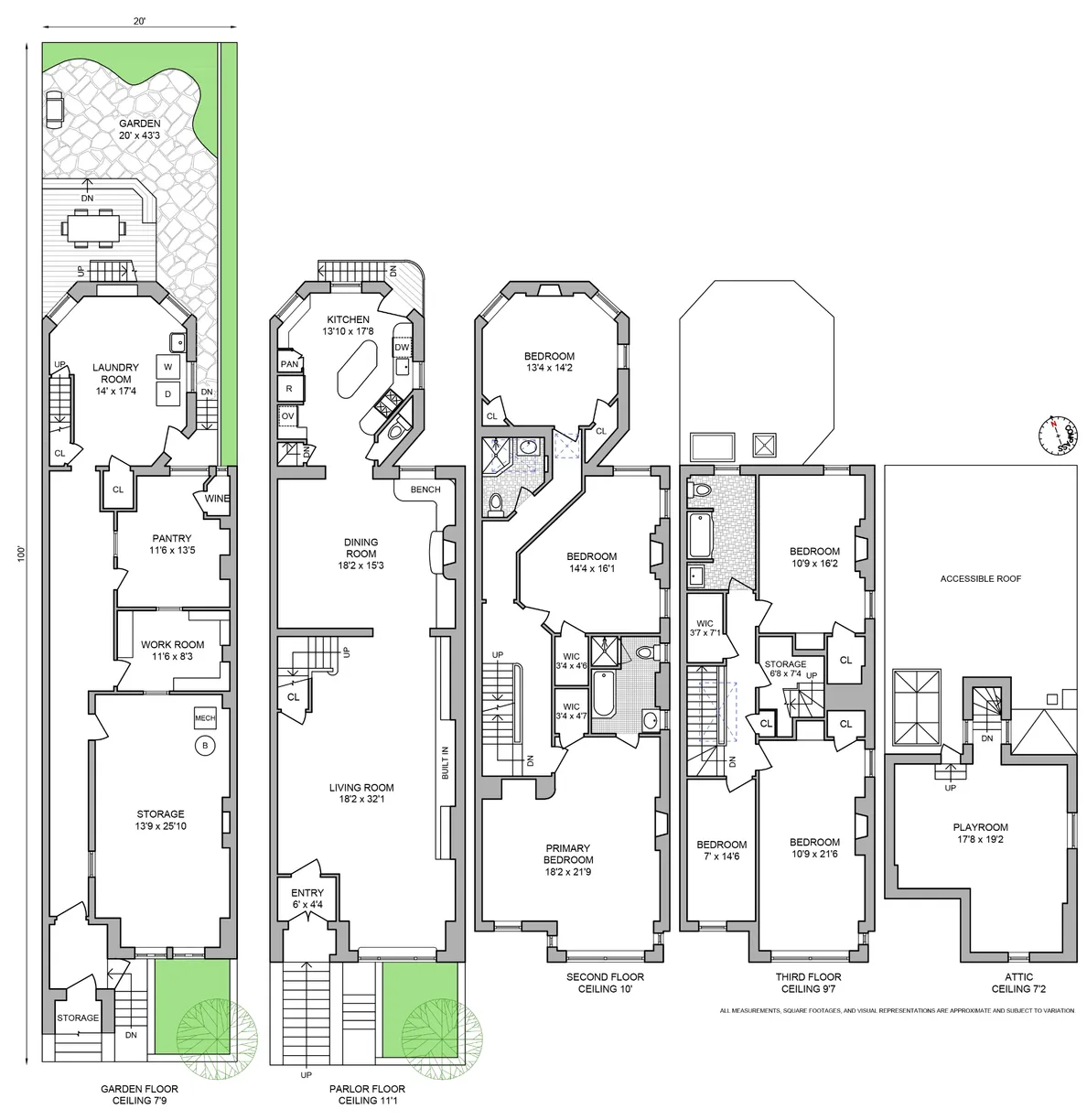 New York City Real Estate | View 323 Garfield Place | Floorplan