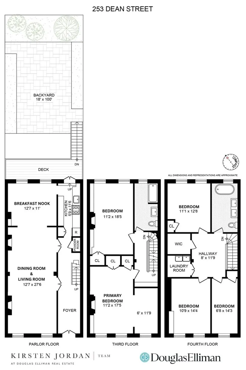 New York City Real Estate | View 253 Dean Street | Floorplan