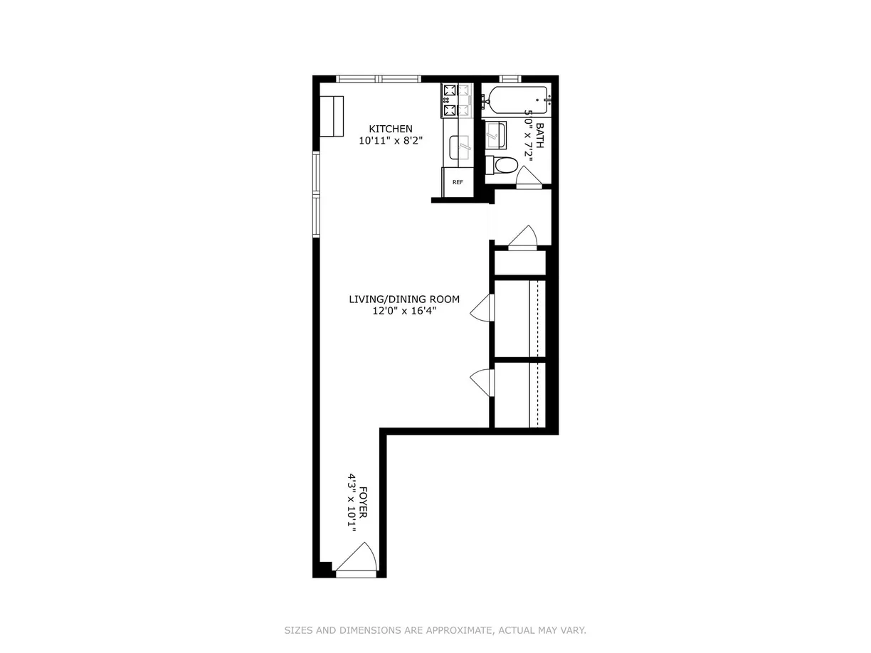 New York City Real Estate | View 285 E 35th Street, 5L | Floorplan
