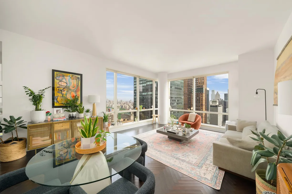 New York City Real Estate | View 230 W 56th Street, 52B | 2 Beds, 2 Baths