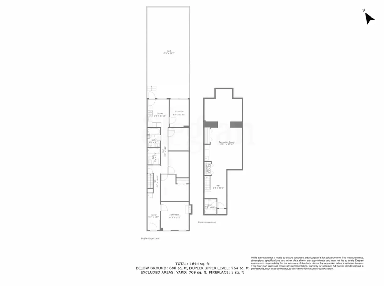 New York City Real Estate | View 439 W 43rd Street, 2 | Floorplan