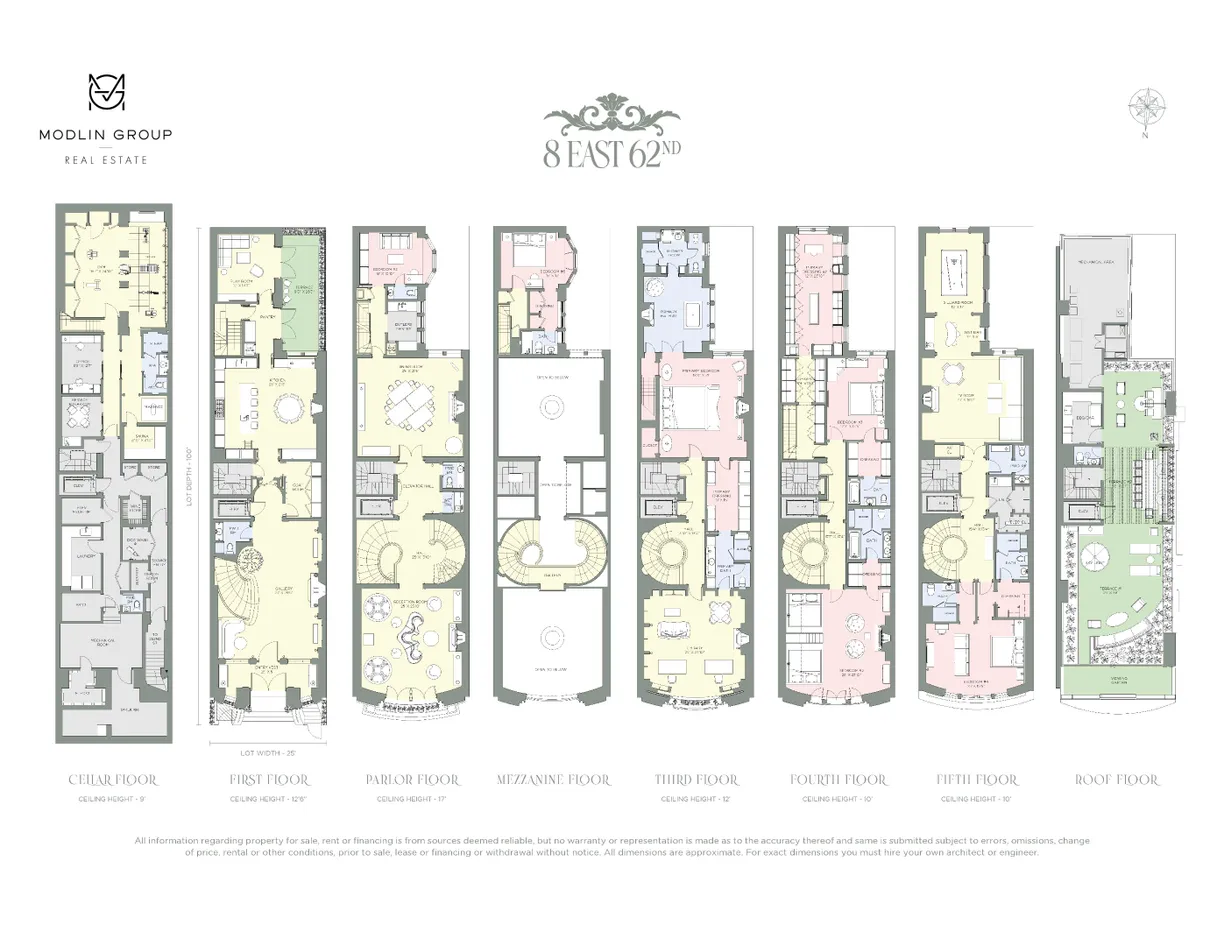 New York City Real Estate | View 8 E 62nd Street | Floorplan