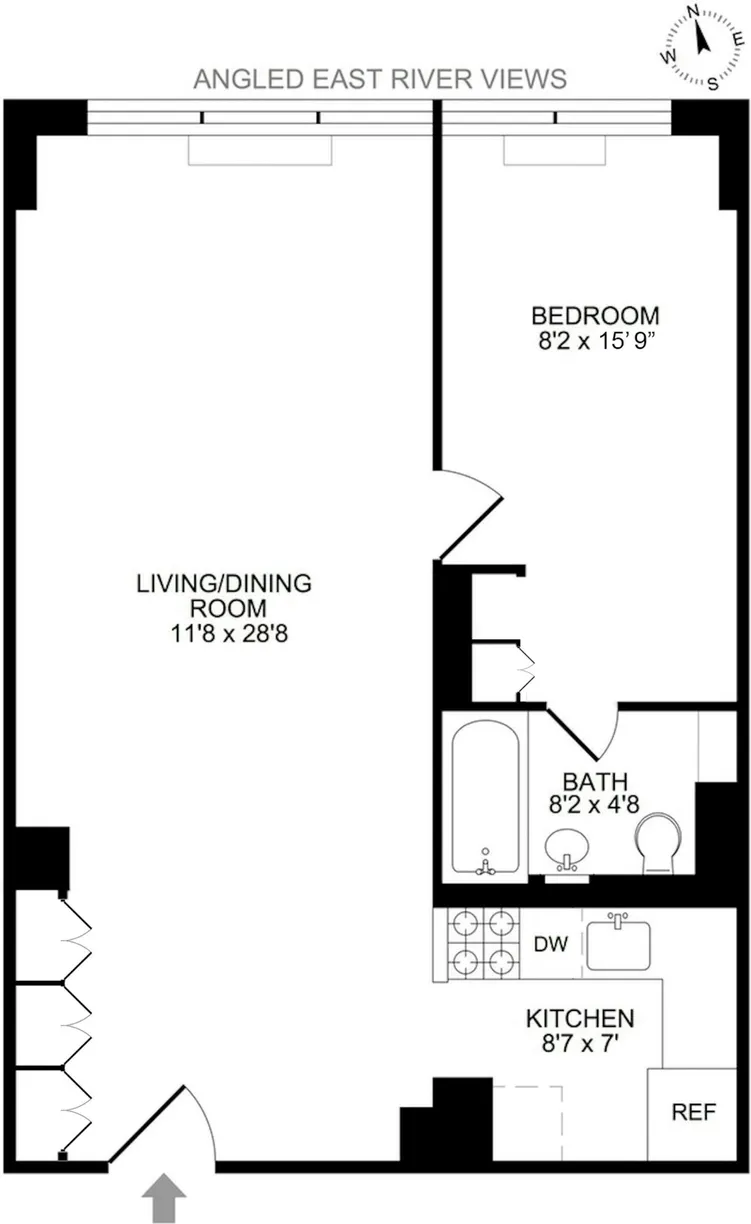 New York City Real Estate | View 520 E 72nd Street, 9C | Floorplan