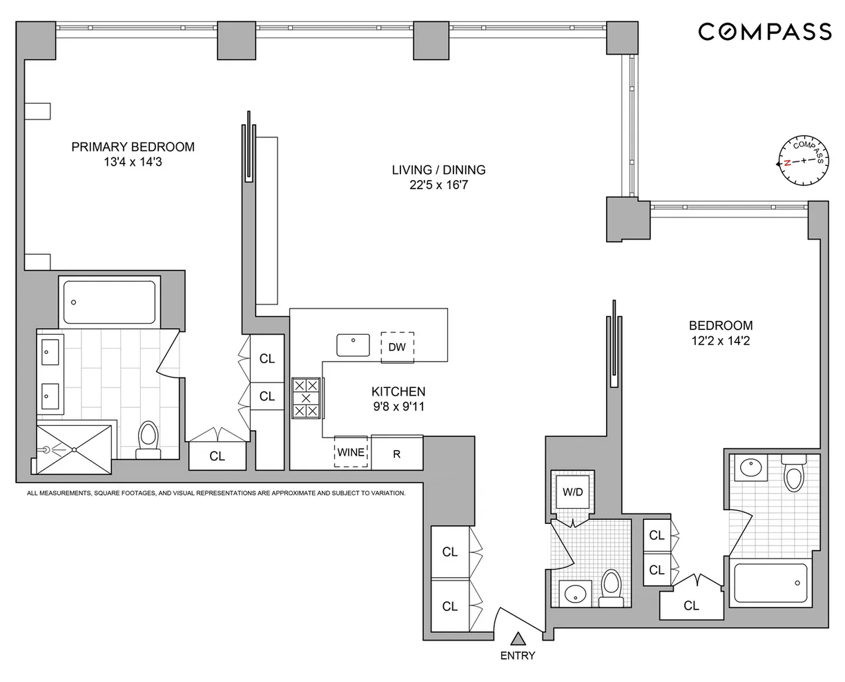 New York City Real Estate | View 330 Spring Street, 7D | Floorplan