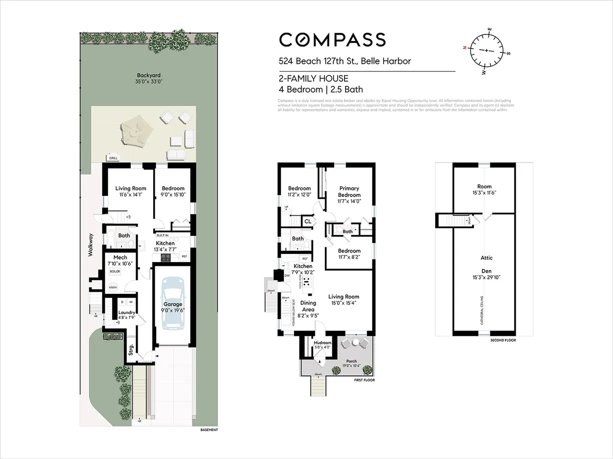 New York City Real Estate | View 524 Beach 127th Street | Floorplan