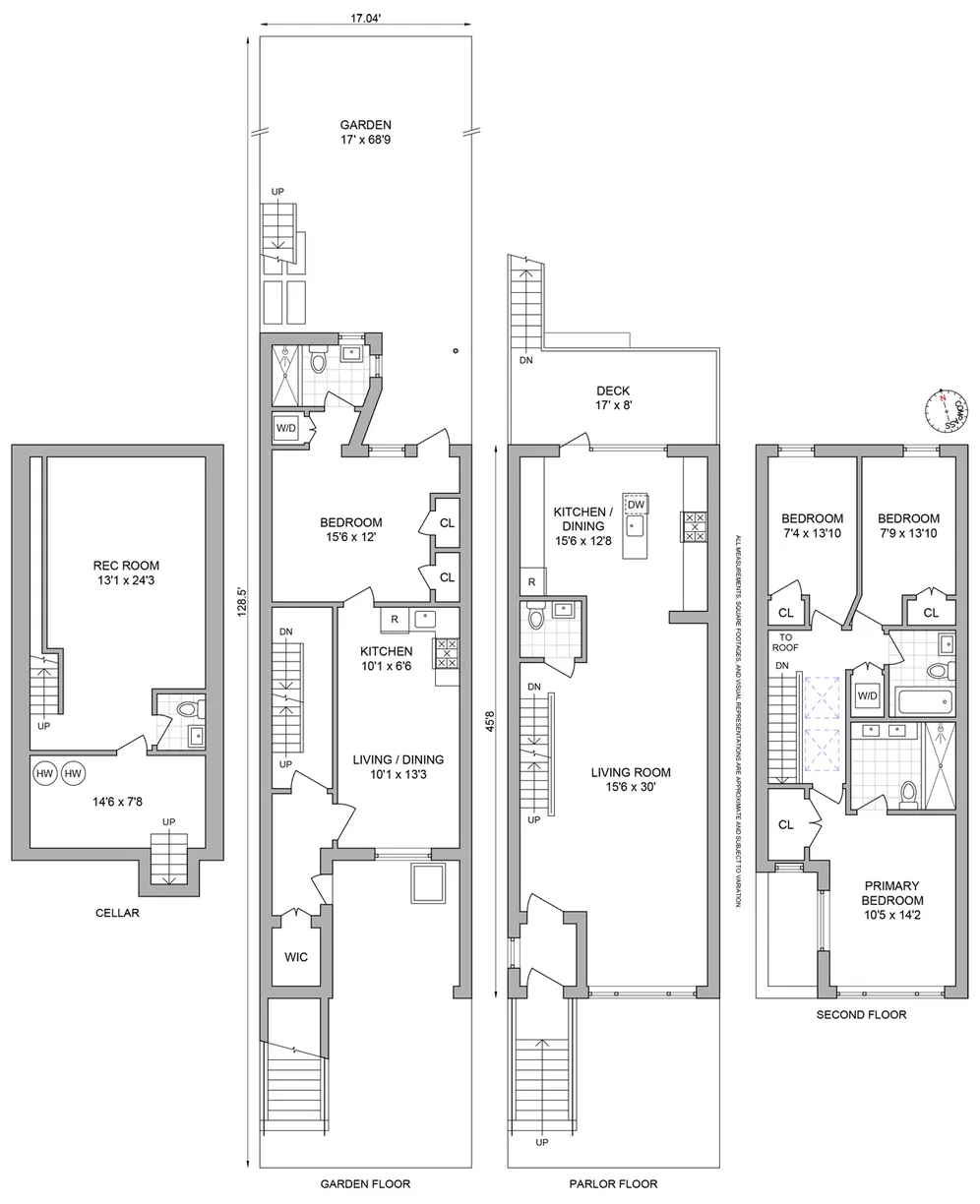 New York City Real Estate | View 557 St Marks Avenue | Floorplan