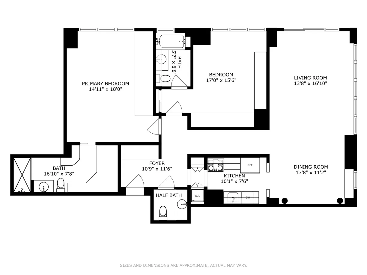 New York City Real Estate | View 422 E 72nd Street, 28D | Floorplan