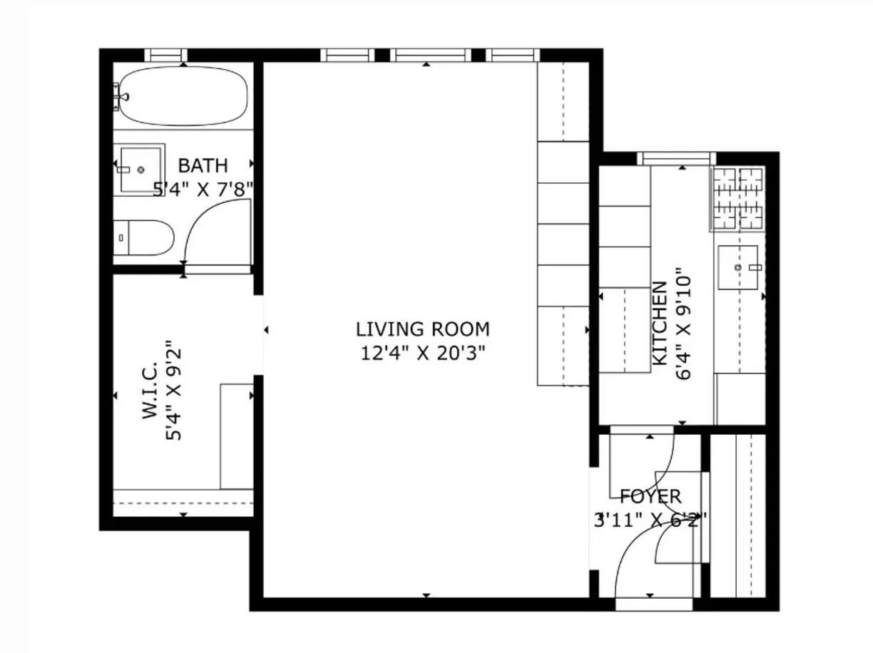 New York City Real Estate | View 83-80 118th Street, 3P | Floorplan