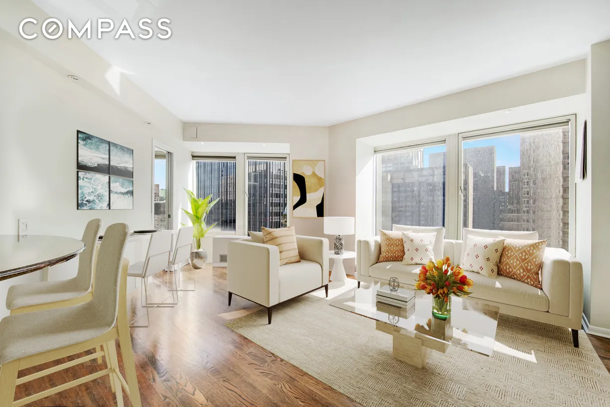 New York City Real Estate | View 150 W 56th Street, 3812 | 1 Bed, 2 Baths