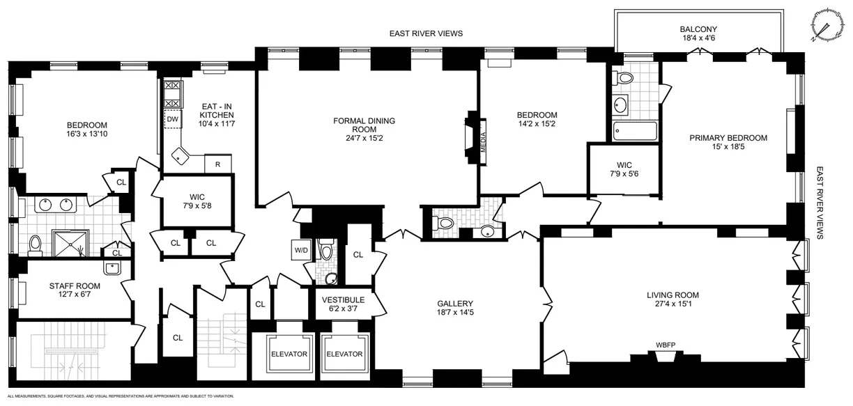 New York City Real Estate | View 450 E 52nd Street, 12THFLOOR | Floorplan