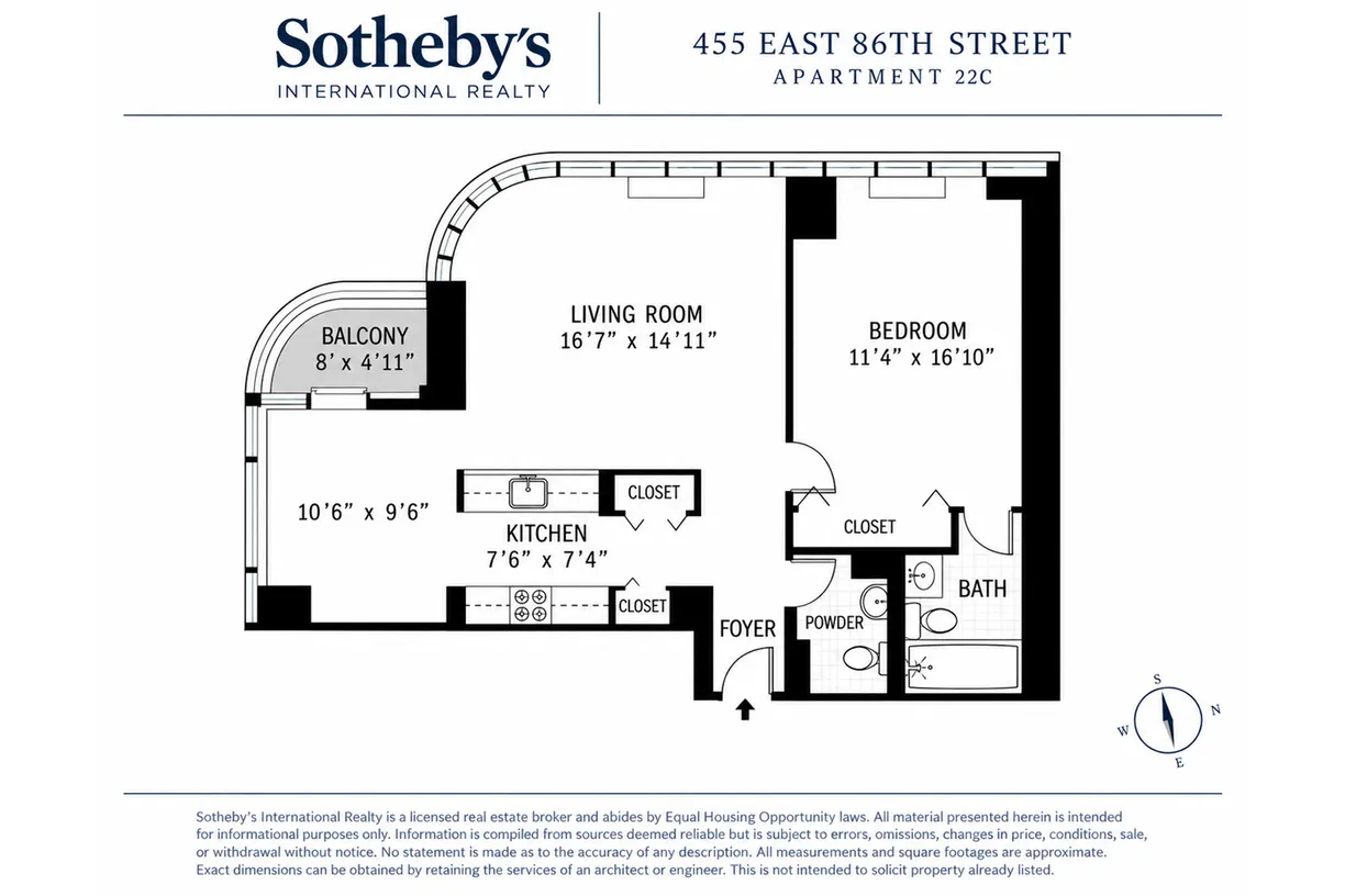 455 E 86th Street #22C, New York, NY 10028 Property for sale