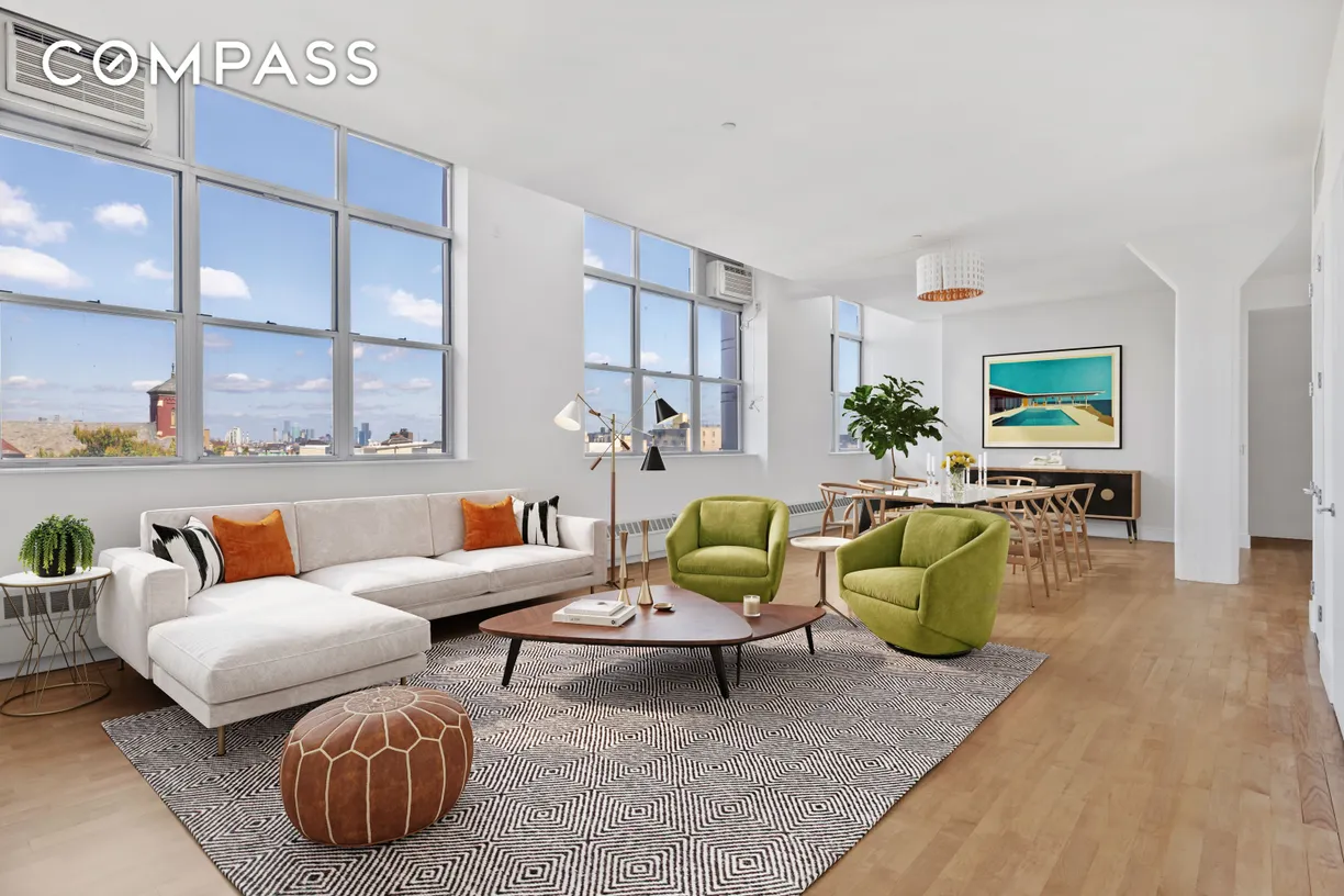 New York City Real Estate | View 970 Kent Avenue, 512 | 2 Beds, 2 Baths