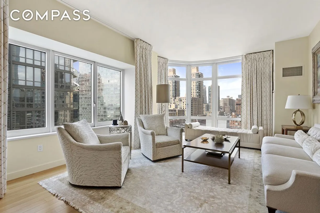 New York City Real Estate | View 555 West 59th Street, 19B | 3 Beds, 3 Baths