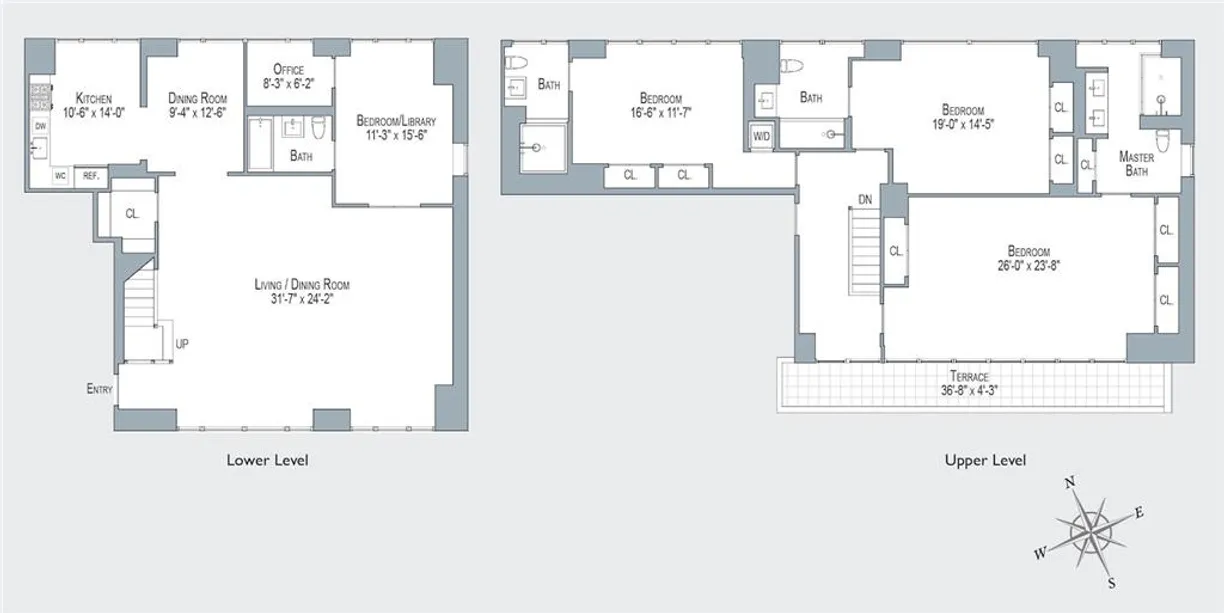 New York City Real Estate | View W 56th Street | Floorplan