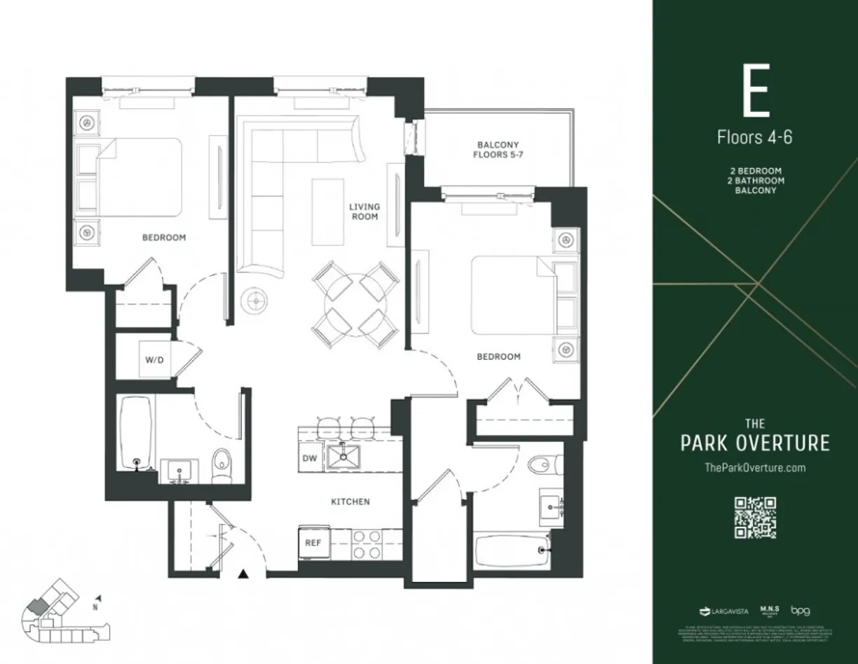 New York City Real Estate | View 4568 Broadway, 6E | Floorplan