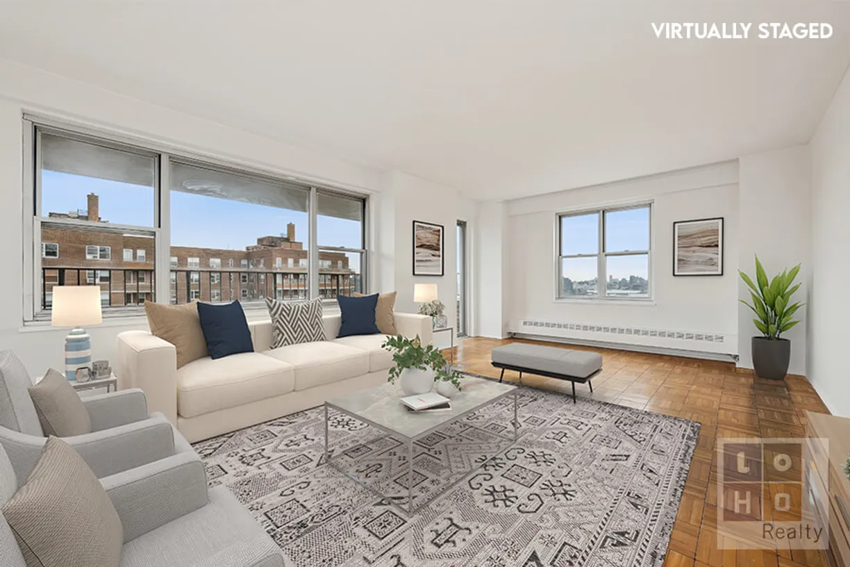New York City Real Estate | View 577 Grand Street, F1904 | 3 Beds, 2 Baths