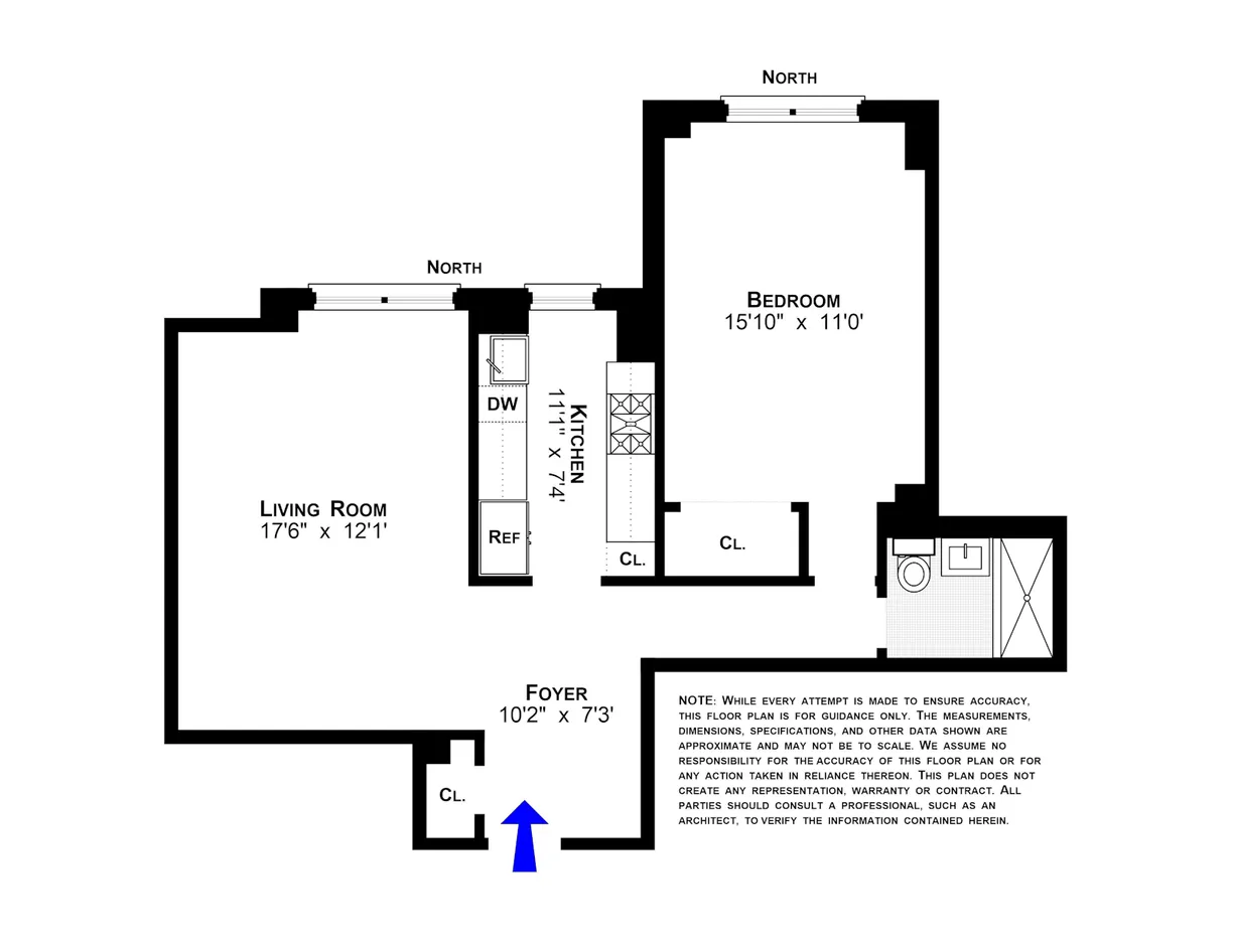 New York City Real Estate | View 5th Avenue | Floorplan 1