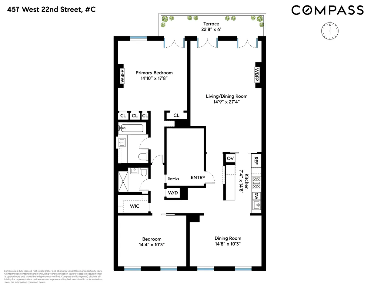 457 W 22nd Street #C, New York, NY 10011 Property for sale