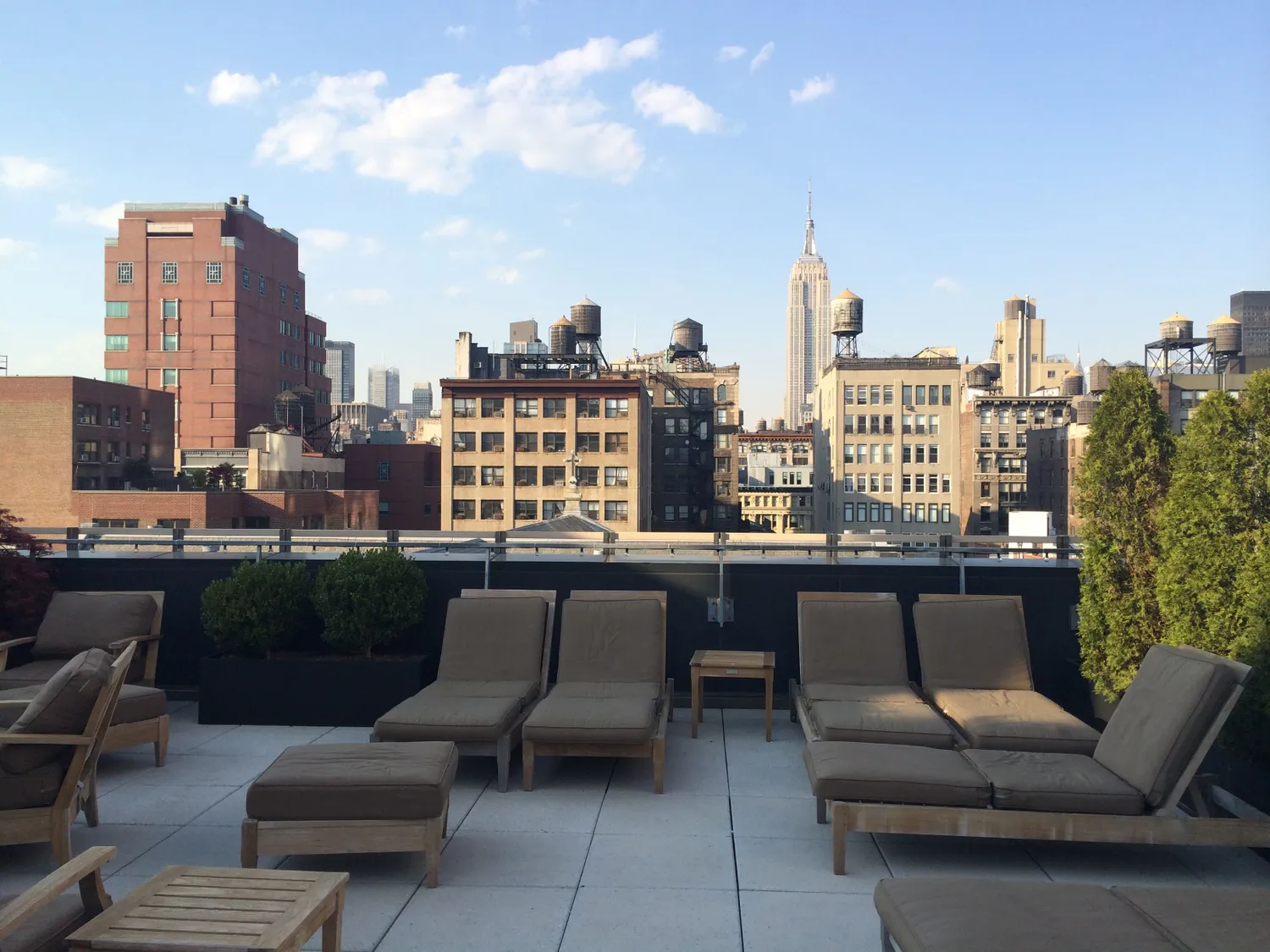 Common Roofdeck with Empire State Views