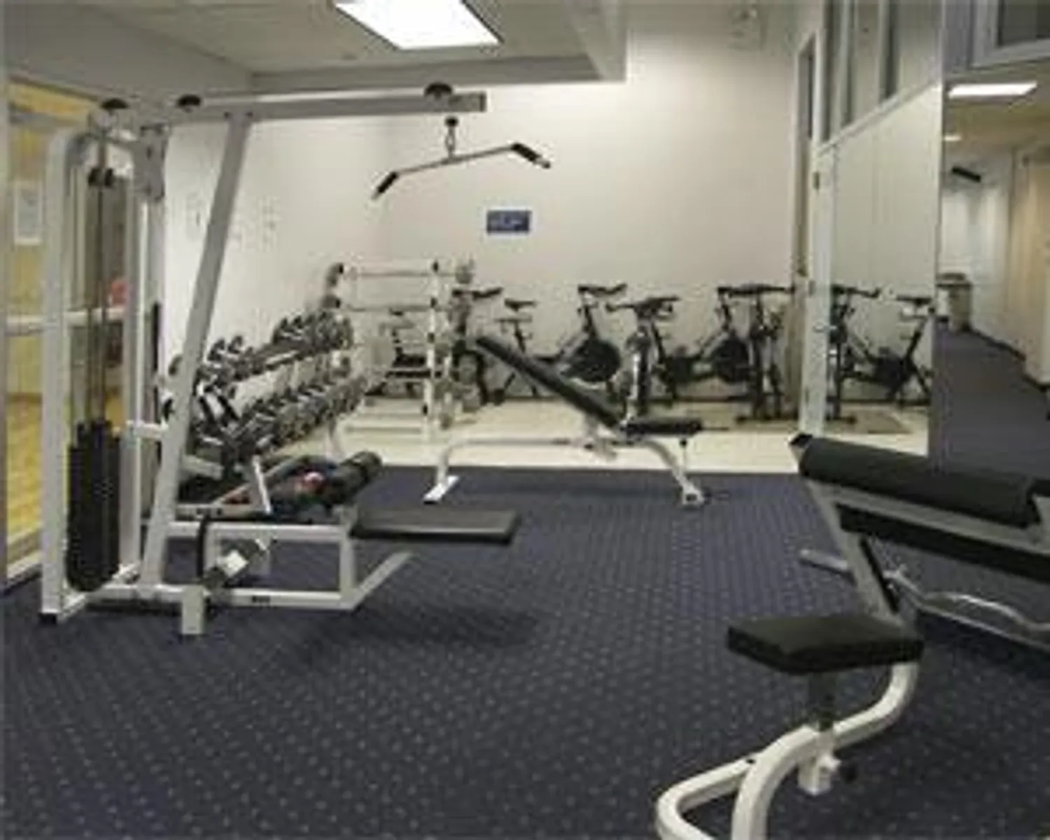 Recently renovated, fully outfitted health club 