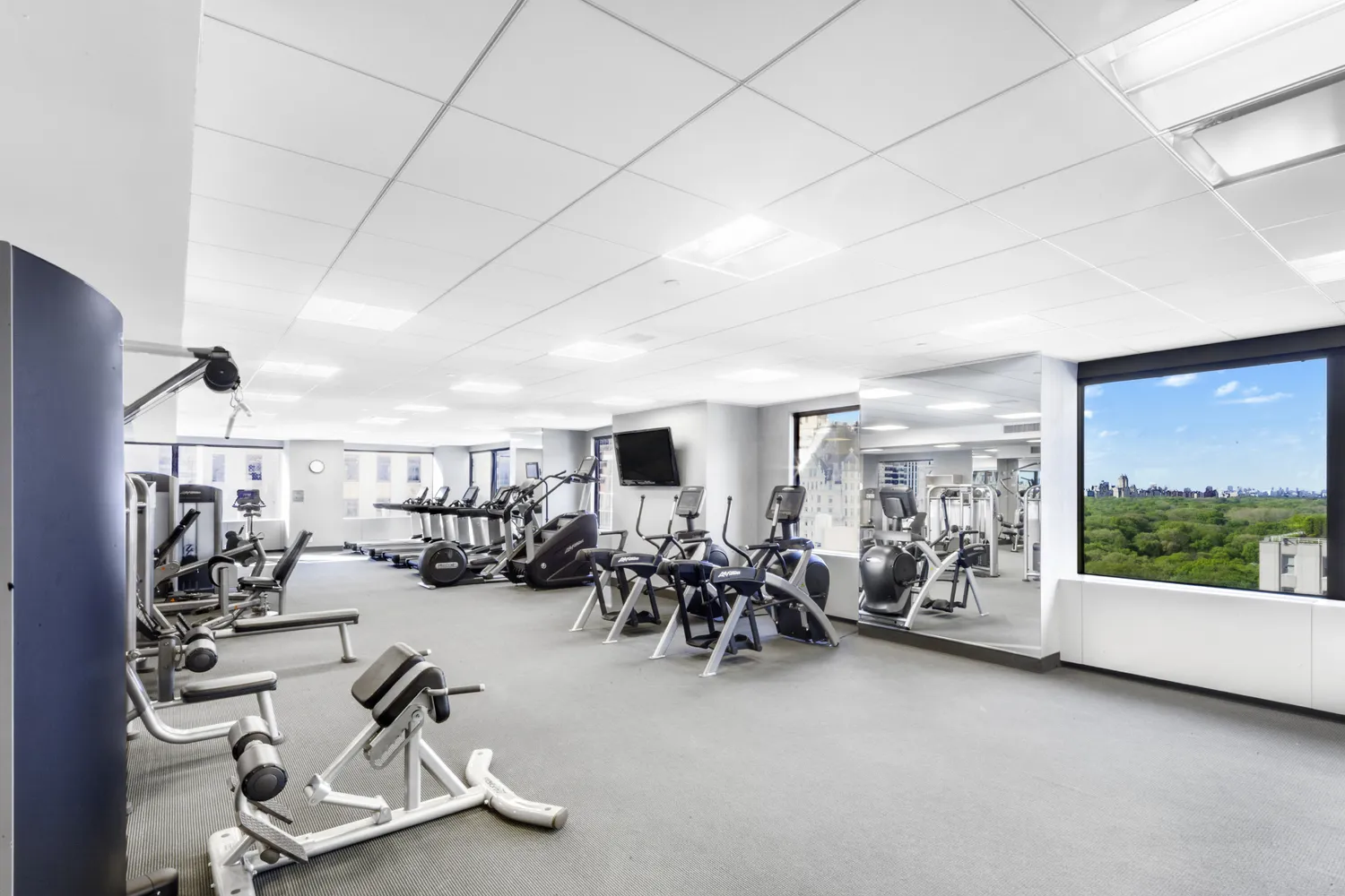 Gym Overlooking Central Park