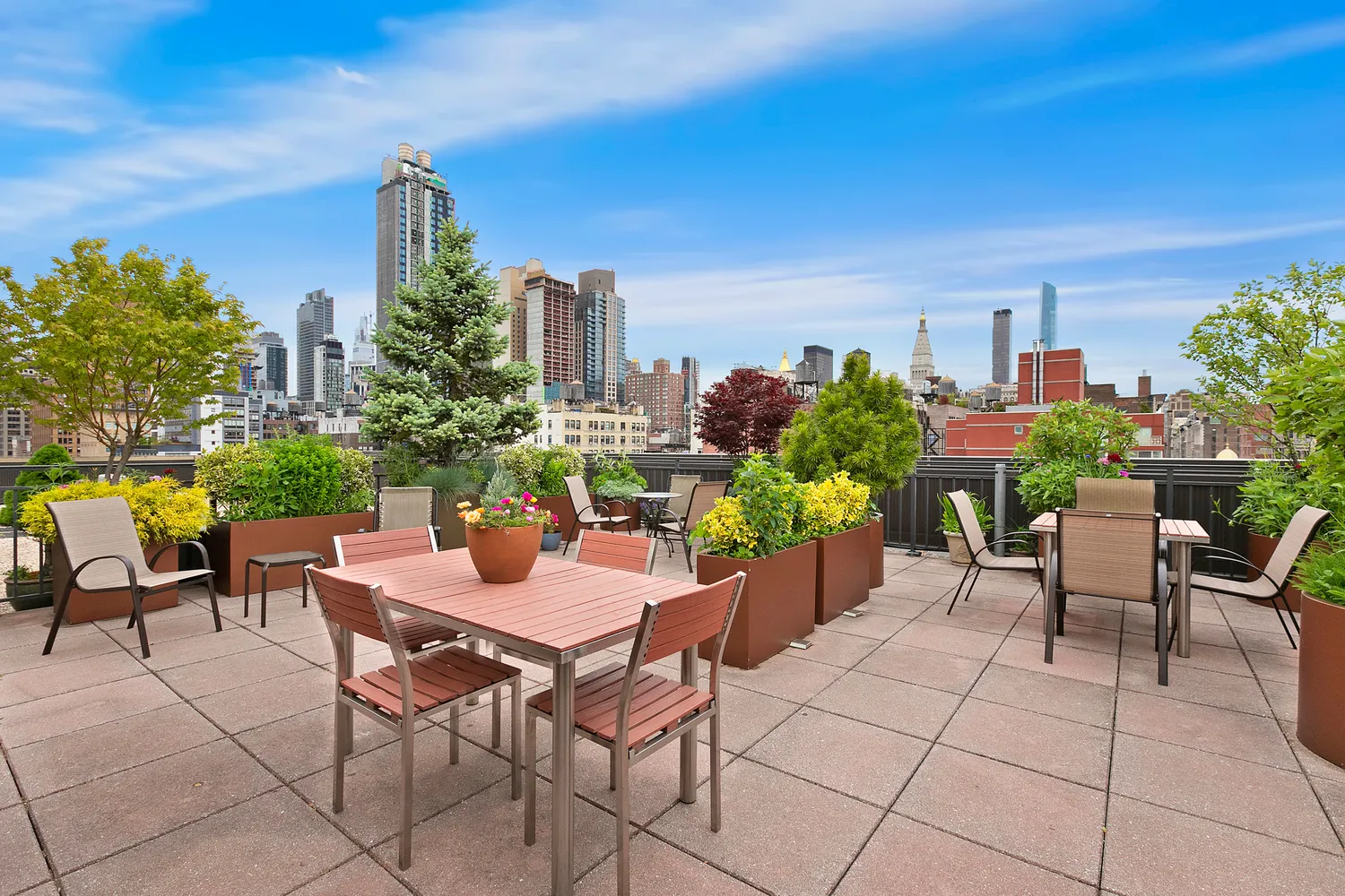 Gorgeous Planted Roof Deck with 360 Views