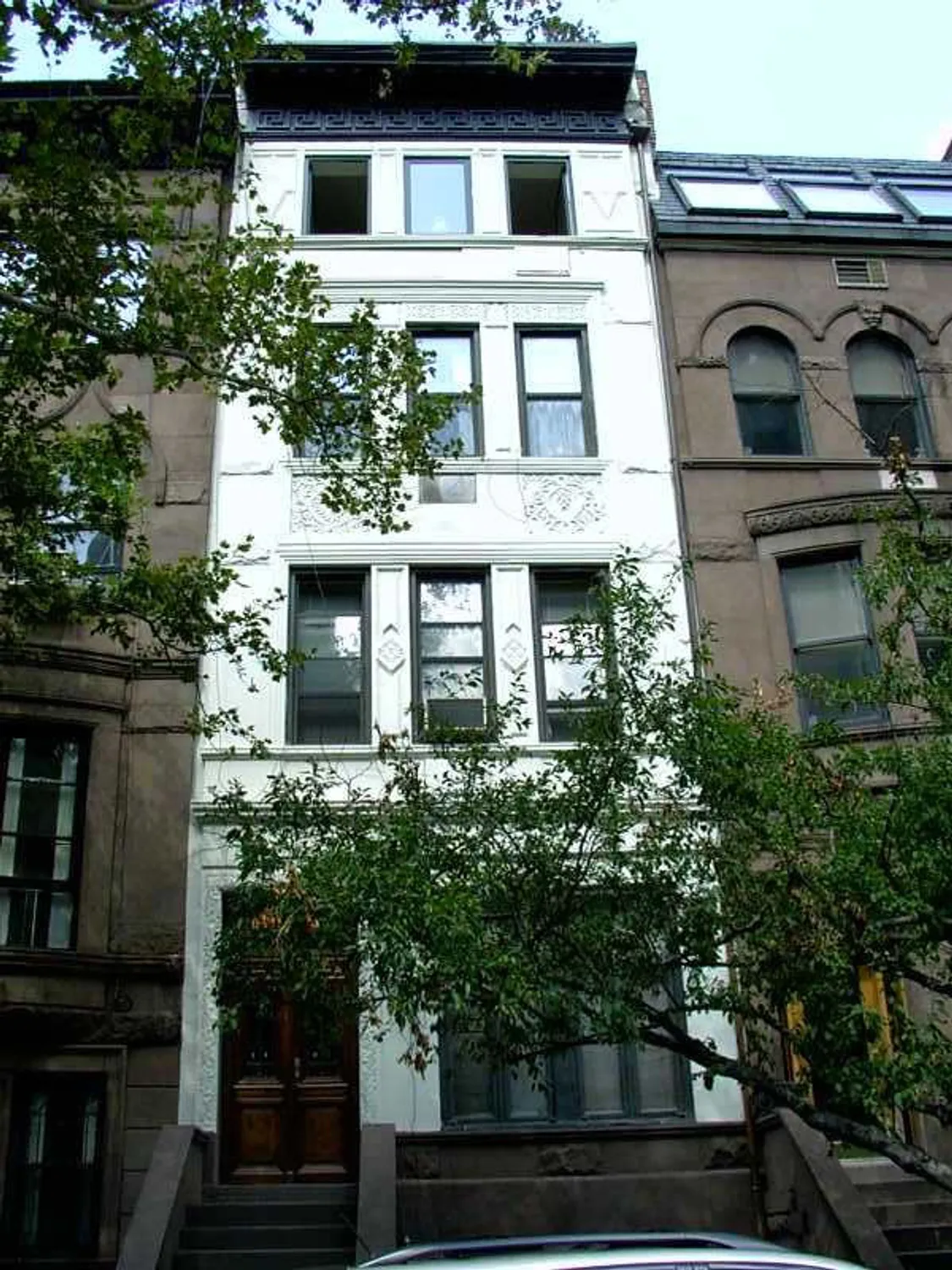 Well-maintained pre-war brownstone, 2 flights up.