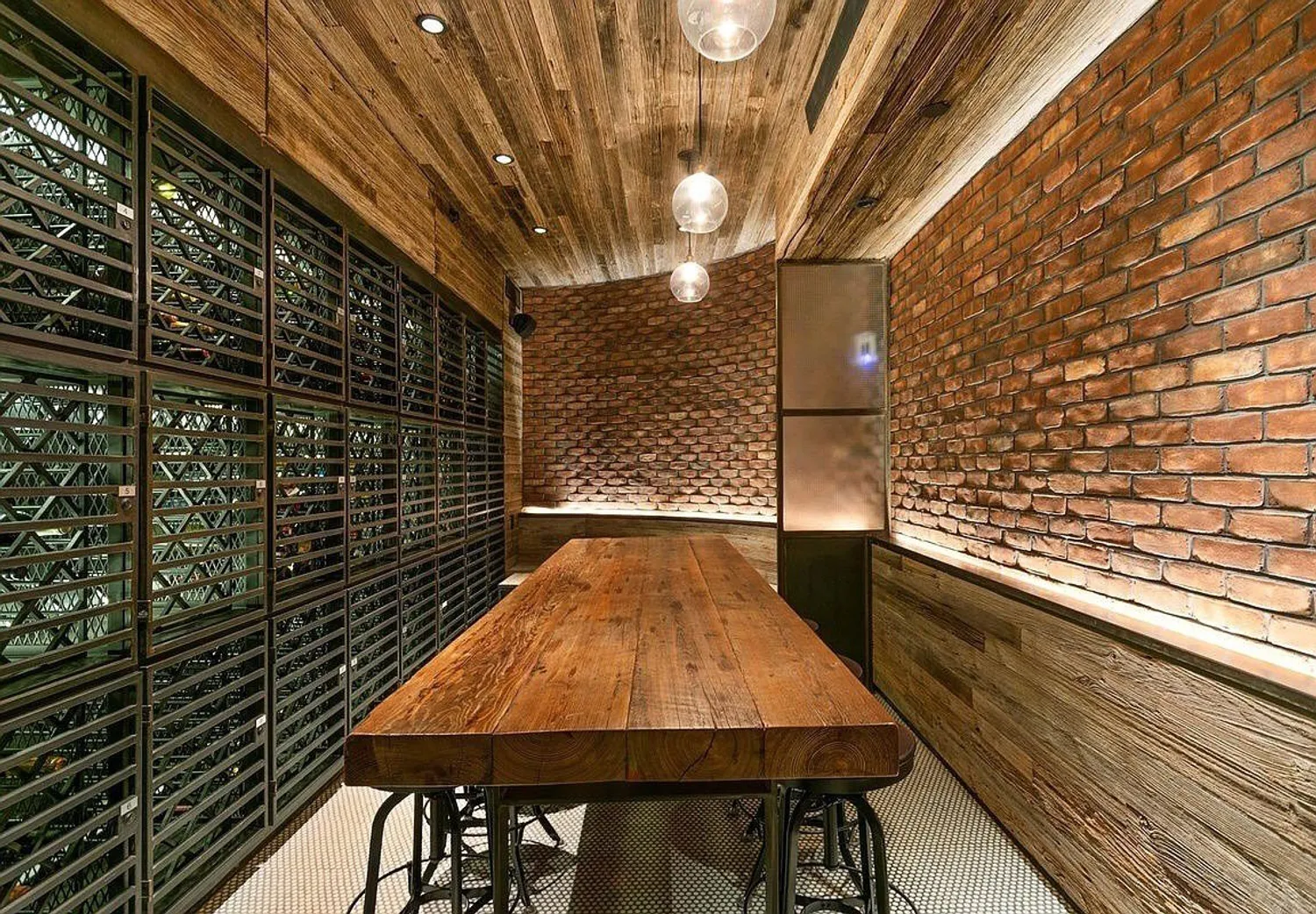 Wine Storage and Tasting Room