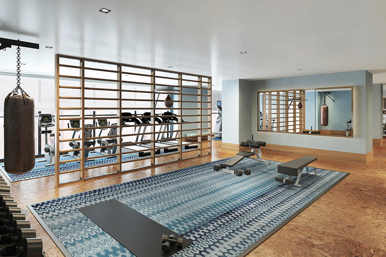 State of the art fitness center by The Wright Fit